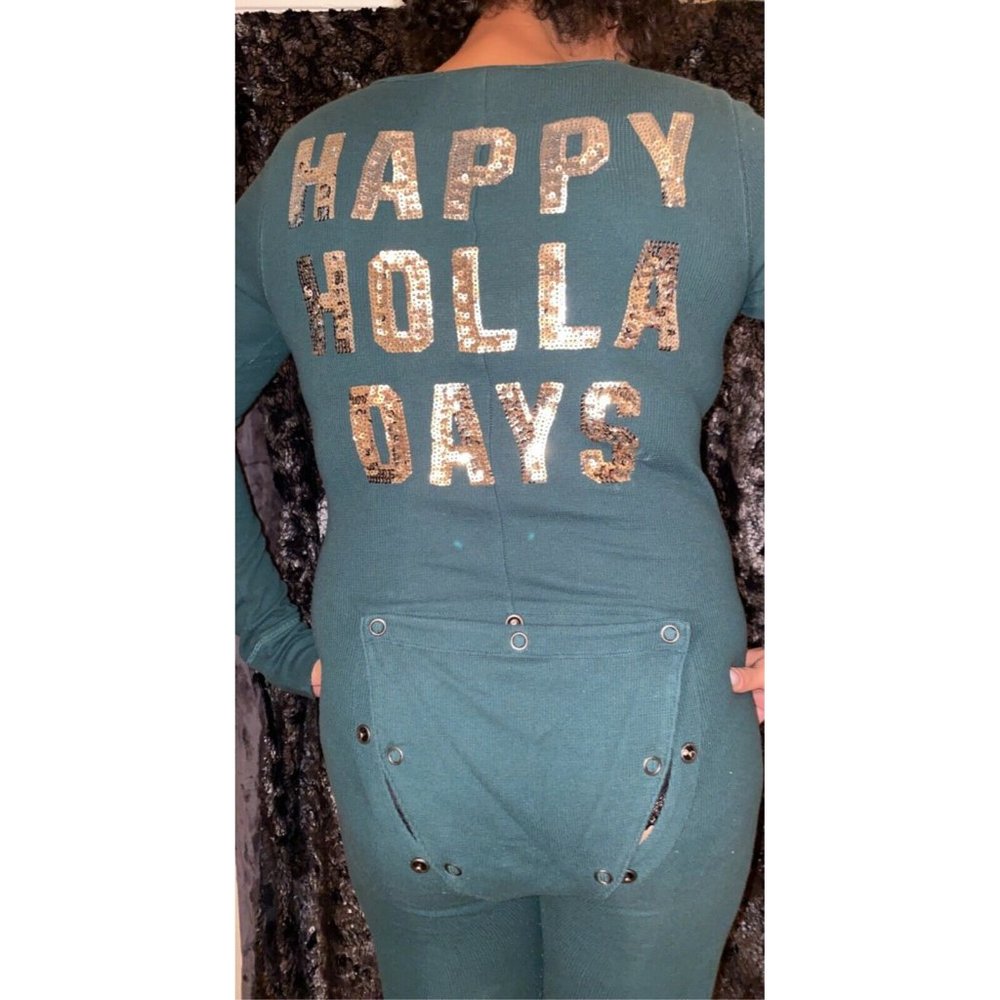 Victoria Secret Pink Sequins BLING Thermal One